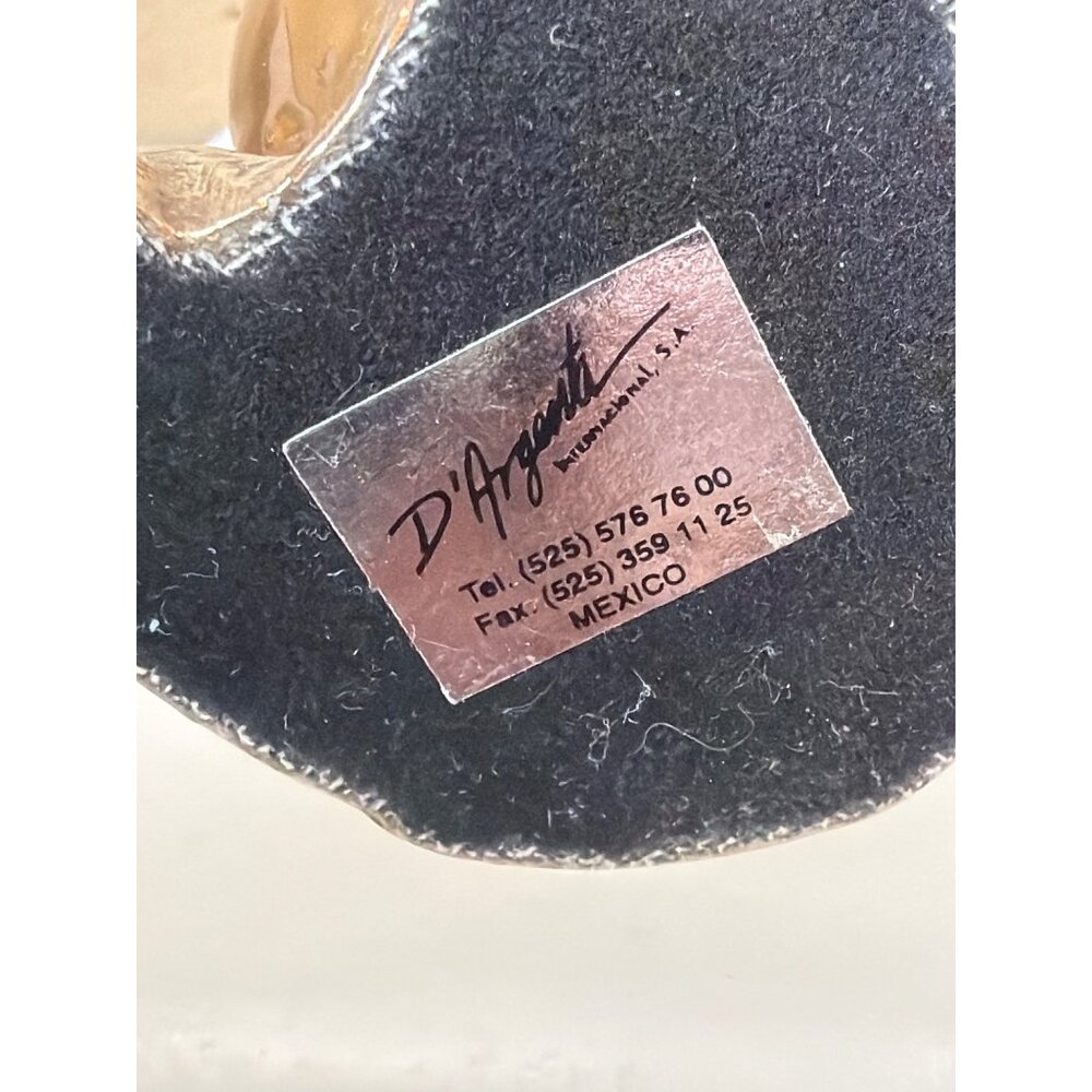 D'Argenta Mexico Disney Silver Tone Tigger Winnie the Pooh Figurine w/Tag 1980s - Picture 10 of 13